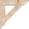 Ekena Millwork Traditional Traditional Smooth Bracket w/ Offset Brace, Douglas Fir, 7 1/2"W x 32"D x 32"H BKT0806X32X32TRA01SDF - alternate 3